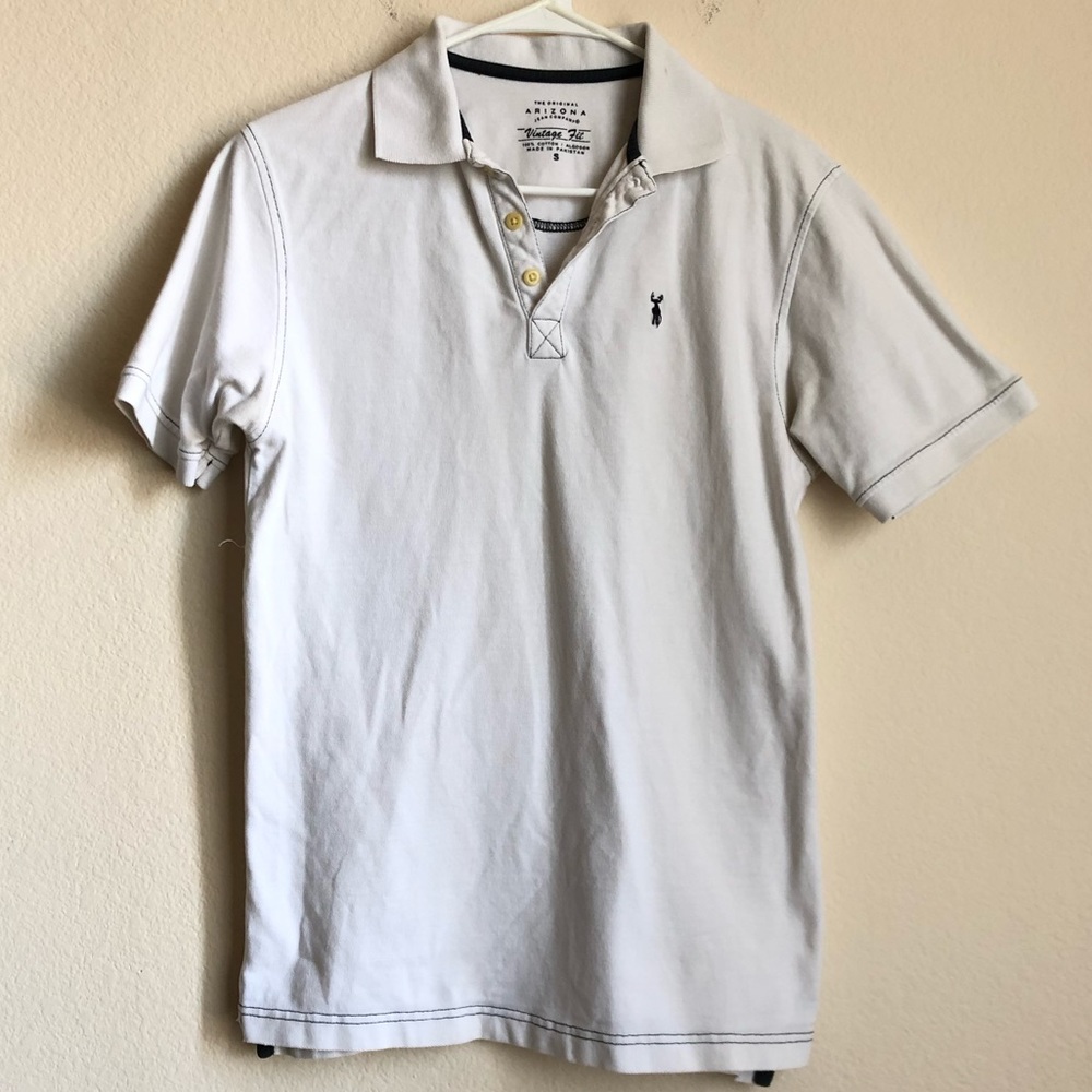 Arizona Jean Company Vintage Fit Appliqué Polo (A)